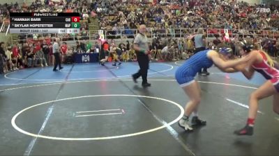 147 lbs Round 2 - Hannah Barr, Carrollton vs Skylar Hopstetter, Mapleton