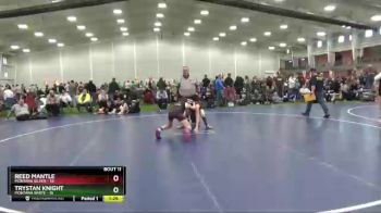 115 lbs Round 4 (6 Team) - Trystan Knight, Montana White vs Reed Mantle, Montana Silver