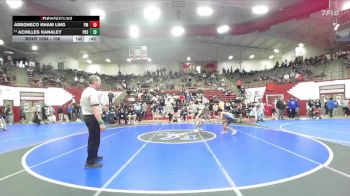 106 lbs Champ. Round 2 - Achilles Kanaley, Penn High School vs Abegneco Kham Ling, Perry Meridian