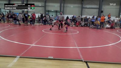 132 lbs Semifinal - Lea Borchardt, Williamsport vs Isabella Cox, Smithsburg