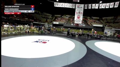 61 kg Cons. Round 2 - William Sprouse vs Juan Hernandez