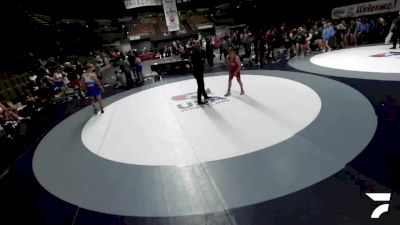 140 lbs Brooks Howard, CVWA - Central Valley Wrestling Association vs Kolby Dennington, SJWA - San Joaquin Wrestling Association