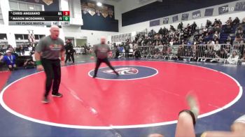 157 lbs 1st Place Match - Chris Anguiano, Millikan vs Mason McDonnell, Fountain Valley