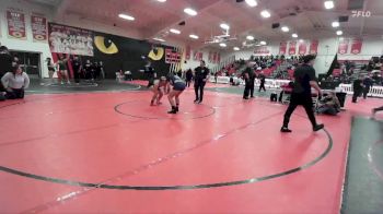 170 lbs Cons. Round 5 - Graciela Garcia, Golden Valley (Bakersfield) vs Sadie Ziemer, Olympian