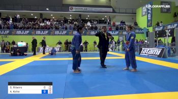 Glenda Ribeiro vs Andra Koha 2019 European Jiu-Jitsu IBJJF Championship