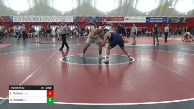 285 lbs Round Of 32 - Edgar Ruano, Clarion vs Ali Wahab, Old Dominion