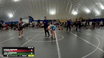 160 lbs Round 7 (8 Team) - Kyson Kroeger, Killer Elite vs Cam Anderson, Rogue WC