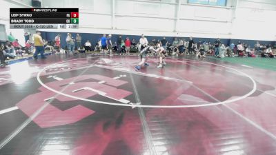 C-120 lbs Round Of 32 - Leif Syrko, PA vs Brady Todd, OH