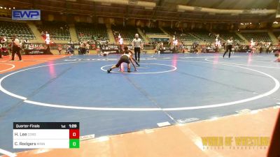 76 lbs Quarterfinal - Hunter Lee, Cordoba Trained vs Cameron Rodgers, Minnesota Elite