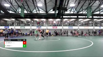 207-227 lbs Semifinal - Christopher Cali Jr, SouthStrong vs Ethan Miller, Westville High School