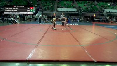 5A 157 lbs Quarterfinal - Kadin Walter, Arab vs Jakob Johnson, Lincoln