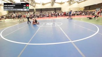147-H lbs Consi Of 64 #2 - Luke Sluberski, Yale Street vs Jake Fischer, Sachem North