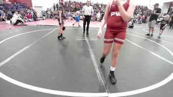 95 lbs Rr Rnd 2 - Kayla Skaggs, Perry Wrestling Academy vs Meadow McCray, Pawnee Peewee Wrestling