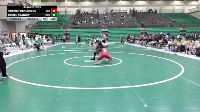 190 lbs Quarters & 1st Wb (16 Team) - Daniel Bradley, Brookwood vs Imhotep Henderson, Archer