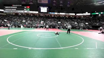 70 lbs Cons. Round 4 - Lincoln Sharp, MLW2 vs Brock Bowman, TLWA