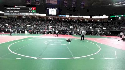 70 lbs Cons. Round 4 - Lincoln Sharp, MLW2 vs Brock Bowman, TLWA