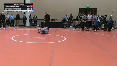 132 lbs Cons. Rd Of 32 - Joseph Pellicci, Bitetto Trained vs Giovanni Gutierrez, Estebuilt WC