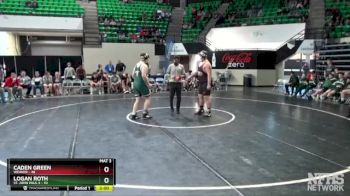 287 lbs Semifinals (16 Team) - Logan Roth, St. John Paul II vs Caden Green, Weaver