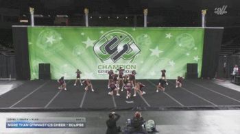 More Than Gymnastics Cheer - Eclipse [2025 L1 Youth - Flex Day 1] 2025 CSG Indy Challenge
