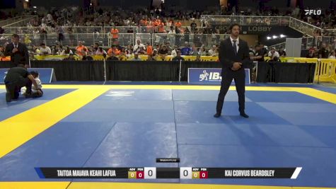 Taitoa Maiava Keahi Lafua vs Kai Corvus Beardsley 2025 Pan Kids Jiu-Jitsu IBJJF Championship