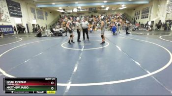 126 lbs Champ. Round 1 - Noah Piccolo, Trabuco Hills vs Matthew Jasso, La Quinta