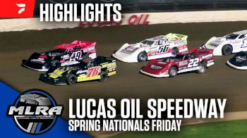 Highlights | 2026 MLRA Spring Nationals Friday at Lucas Oil Speedway
