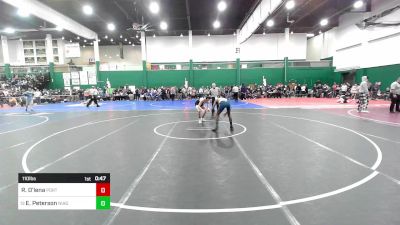 110 lbs Consi Of 16 #1 - Richard O'lena, Port Jervis vs Eian Peterson, Niagara Falls