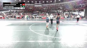 140 lbs Champ. Round 1 - Josiah Bastien, Askren Wrestling Acadamy vs Charles Gonstead, Mayville Wrestling Club