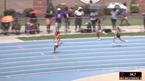 Youth Girls' 400m, Finals 1 - Age 10