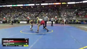 Cons. Round 3 - Bayler Poston, Nebraska City vs Samuel Grape, Boone Central