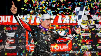 Caden Kvapil Reacts After Scoring Inaugural CARS Tour Win In Nashville