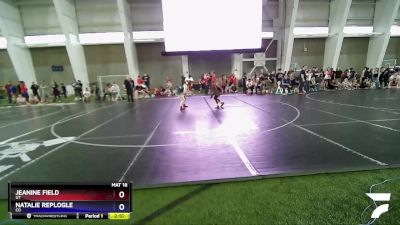 145 lbs Cons. Round 2 - Jeanine Field, UT vs Natalie Replogle, CO