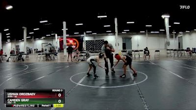 60-64 lbs Round 3 - Camden Gray, UQA vs Usman Orozbaev, Bars