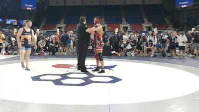 215 lbs Cons. Sub-rd Of 16 - Wyatt Hanssen, Utah vs Beaudry Payne, Montana
