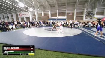 132 V Quarterfinal - Austin Ellis, Davis V vs Cooper Blackett, Juab V