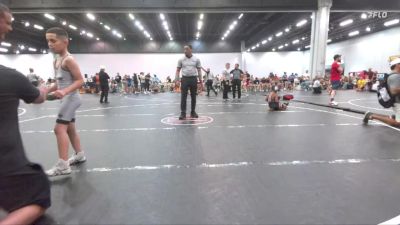 75 lbs Round 4 - Carter Prescott, Woodland Wrestling vs Asic Gallegos, Top Rank