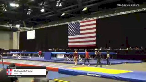McKayla DeRuyter - Tumbling, World Elite - 2021 USA Gymnastics Championships