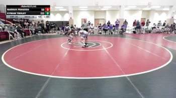 106 lbs Quarters & 1st Wb (16 Team) - Kymani Tinsley, Seckinger vs Maddux Fragoso, Villa Rica