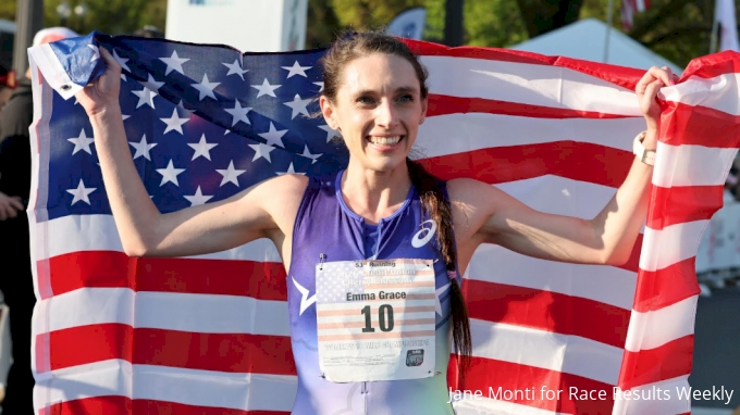 Emma Grace Hurley, Graydon Morris Take US Titles At Cherry Blossom 10 Miler - FloTrack