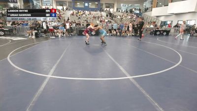 138 lbs Champ. Rd Of 64 - Landon Rhyne, Pinedale Pummelers vs Uriah Hawkins, Granite Wrestling Club