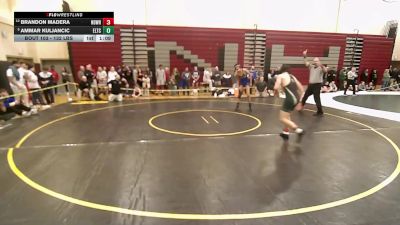 132 lbs Round Of 16 - Brandon Madera, Notre Dame-West Haven vs Ammar Kuljancic, Ellis Tech