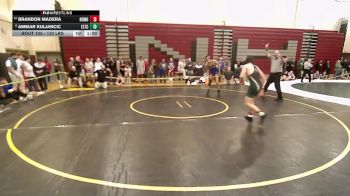 132 lbs Round Of 16 - Brandon Madera, Notre Dame-West Haven vs Ammar Kuljancic, Ellis Tech