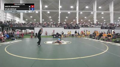 95 lbs Jaelyn Anderson, Nebraska vs Rylee Beville, Florida