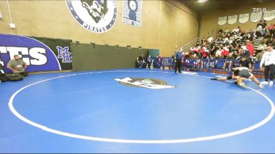 190 lbs Semifinal - Richard Vega, Westmont vs Akhilleus Ornelas, Bullard