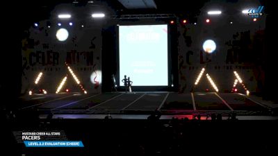 Mustang Cheer All Stars - Pacers [2025 L2.2 Evaluation (Cheer) Day 1] 2025 The Varsity All Star CELEBRATION
