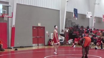 285 lbs Finals (2 Team) - Zakary Foster, Olivet College vs Tarez Russell, Ohio Northern