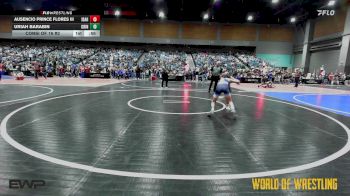 96 lbs Consi Of 16 #2 - Ausencio Prince Flores III, Idaho Gold vs Uriah Barabin, Grindhouse