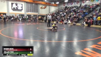 B-7 lbs Cons. Round 1 - Kellen Finn, Lone Tree Wrestling Club vs Ryder Neve, VS Viking Wrestling Club