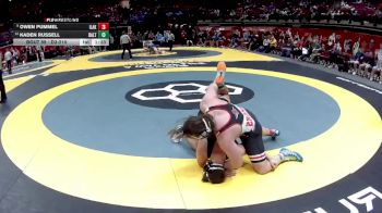 D3-215 lbs Champ. Round 1 - Owen Pummel, Indian Lake vs Kaden Russell, Dalton