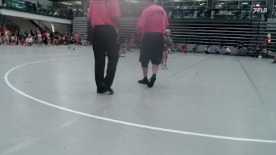 38-42 lbs Round 2 - Dawson Czaja, Little Coalers WC vs Dale Byrum, Belleville Little Devils WC